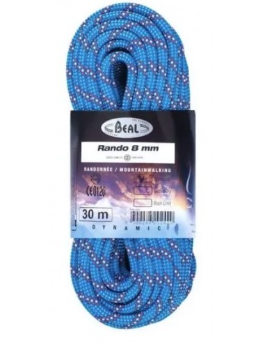 Beal Zwillingsseil Rando 8MMx30M BLUE...