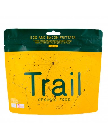 Trail Organic Food, Egg and bacon...