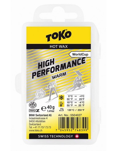 Toko High Performance Hot Wax warm