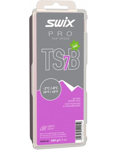Swix TS7 Black, -2°C/-8°C, 180g