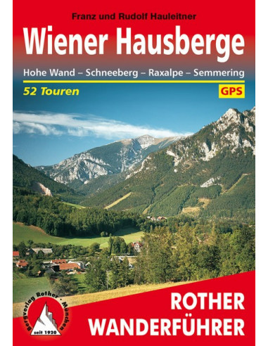 Rother Wanderführer Wiener Hausberge von Bergverlag Rother