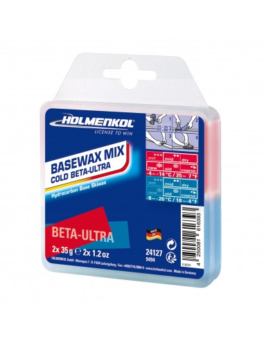 Holmenkol Basewax Mix COLD Beta-Ultra...