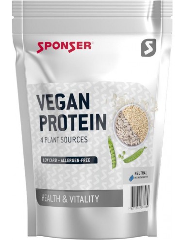 Sponser Vegan Protein Neutral, 480 g...