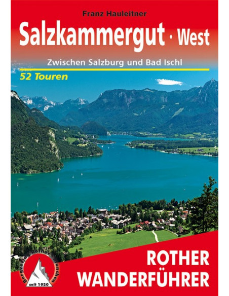 Rother Wanderführer Salzkammergut West von Bergverlag Rother
