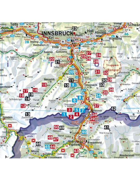 Rother Skitourenführer Brenner Region von Bergverlag Rother