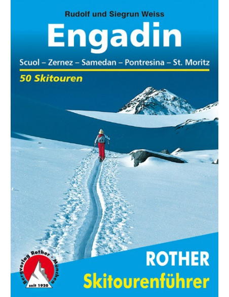 Rother Skitourenführer Engadin von Bergverlag Rother
