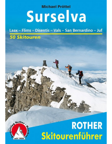Rother Skitourenführer Surselva von Bergverlag Rother