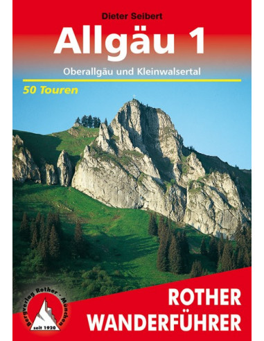 Rother Wanderführer Allgäu 1 von Bergverlag Rother