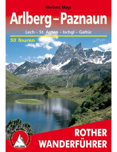 Rother Wanderführer Arlberg - Paznaun von Bergverlag Rother