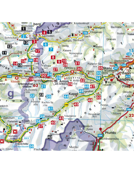 Rother Wanderführer Arlberg - Paznaun von Bergverlag Rother
