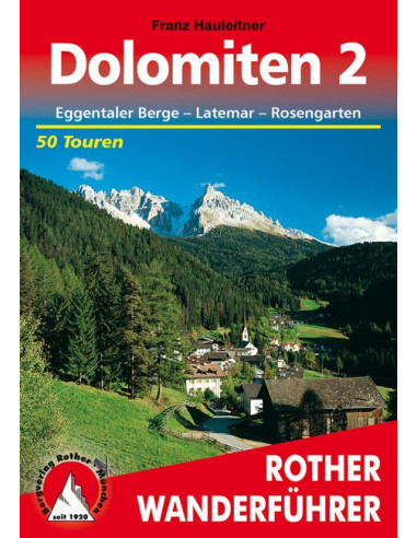 Rother Wanderführer Dolomiten 2 von Bergverlag Rother