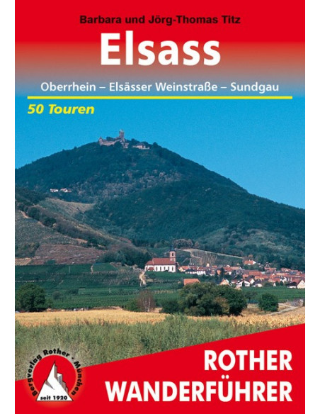 Rother Wanderführer Elsass von Bergverlag Rother