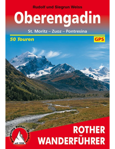 Rother Wanderführer Oberengadin von Bergverlag Rother