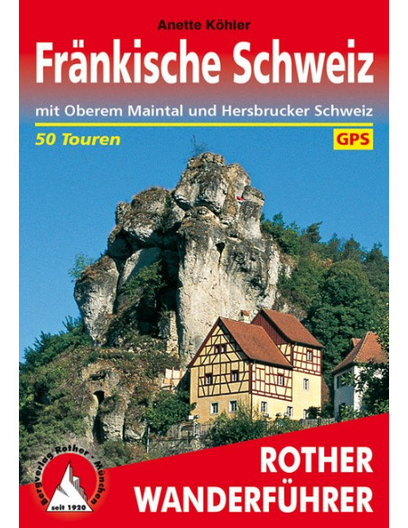 Rother Wanderführer Fränkische Schweiz von Bergverlag Rother