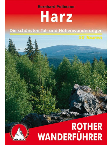 Rother Wanderführer Harz von Bergverlag Rother