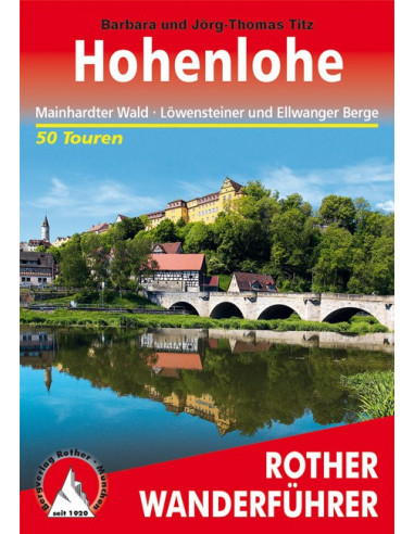 Rother Wanderführer Hohenlohe von Bergverlag Rother