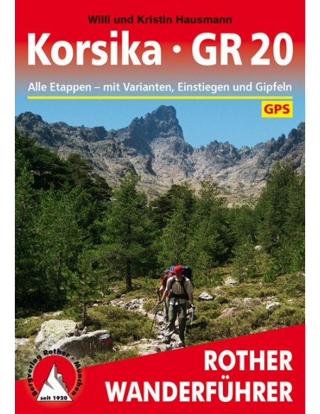 Rother Wanderführer Korsika - GR20 von Bergverlag Rother