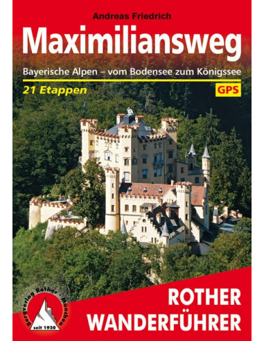Rother Wanderführer Maximiliansweg von Bergverlag Rother