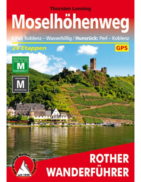 Rother Wanderführer Moselhöhenweg von Bergverlag Rother