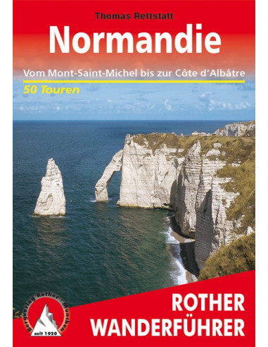 Rother Wanderführer Normandie von Bergverlag Rother