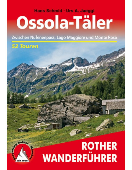 Rother Wanderführer Ossola - Täler von Bergverlag Rother