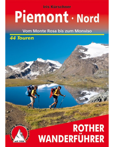 Rother Wanderführer Piemont Nord von Bergverlag Rother