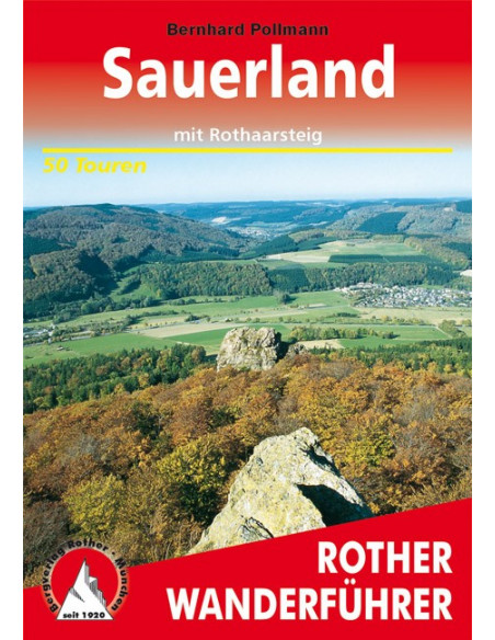 Rother Wanderführer Sauerland von Bergverlag Rother