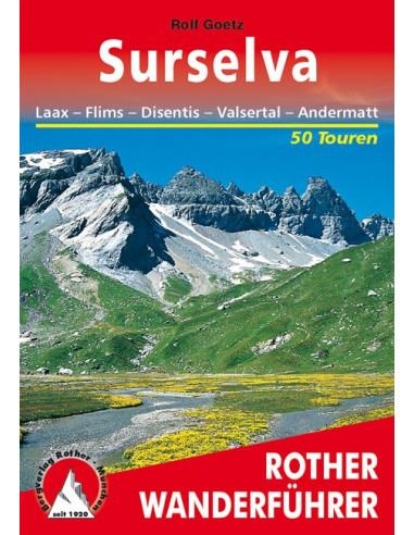 Rother Wanderführer Surselva von Bergverlag Rother