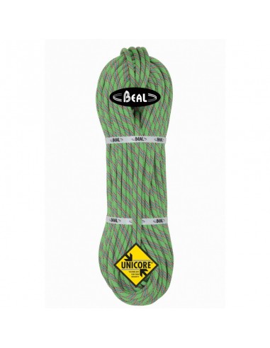 Beal Kletterseil 10 mm Tiger Unicore - Dry Cover, grün, 60 m von Beal