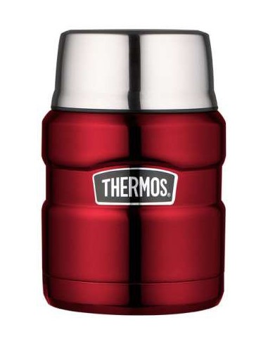 Thermos Speisegefäß \\"Stainless King\\", 0,47 Liter, Rot von Thermos