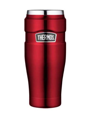 Thermos Isoliertrinkbecher \\"Stainless King\\", rot, 0,47 Liter von Thermos