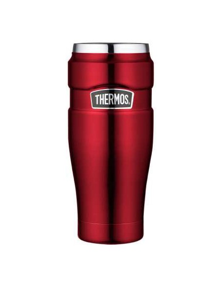 Thermos Isoliertrinkbecher \\"Stainless King\\", rot, 0,47 Liter von Thermos