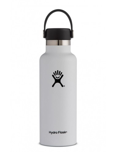 Hydro Flask Hydration Trinkflasche vakuum-isoliert 18 oz (532 ml), Standard Mouth, White von Hydro Flask