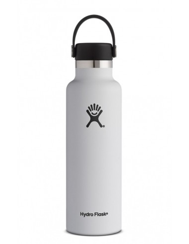 Hydro Flask Hydration Trinkflasche vakuum-isoliert 21 oz (621 ml), Standard Mouth, White von Hydro Flask