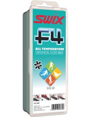 Swix F4-180 Glide Wax Solid, 180g von Swix