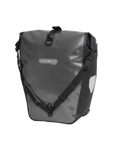Ortlieb Packtaschenset Back-Roller Classic QL2.1 asphalt-schwarz, 2 Taschen von Ortlieb Waterproof