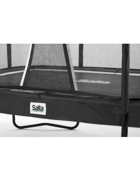 Salta Premium Black Edition - rechteckig - 214x305cm - Schutzrand Schwarz von Salta Trampolines
