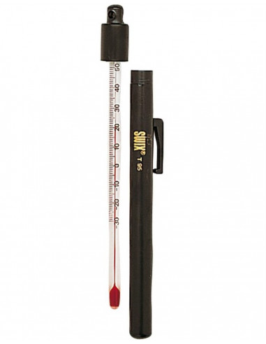 Swix Schnee-Thermometer aus Glas mit Schutz von Swix