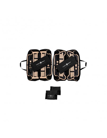 Disc-O-Bed XL schwarz mit Seitentaschen