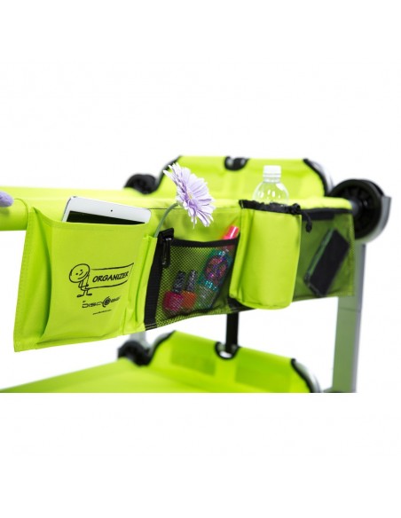 Disc-O-Bed Kid-O-Bunk grün mit Seitentaschen