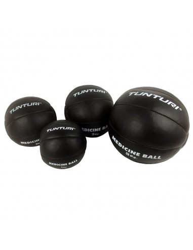 Tunturi Medizinball Kunstleder schwarz, 5kg von Tunturi