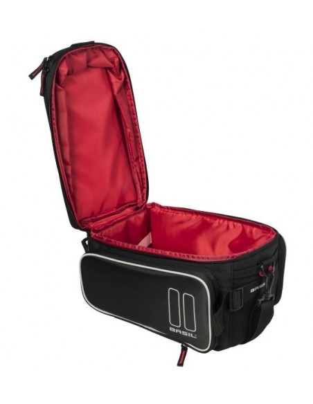 Basil Sport Design - MultiSystem - Gepäckträgertasche - 7-15 Liter- schwarz von Basil