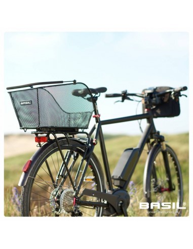 Basil Icon M Multi System - Fahrradkorb - hinten - schwarz zum Best