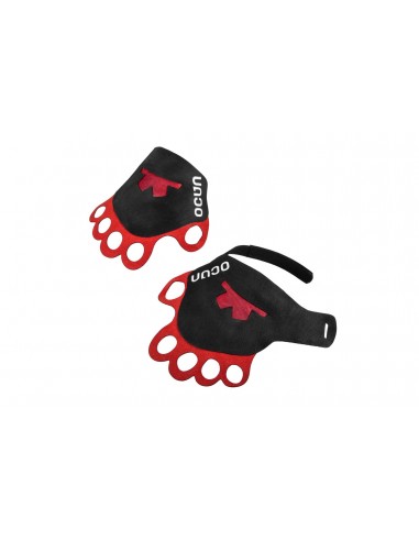 Ocun Kletterhandschuhe Crack Gloves Lite - Schwarz/Rot von Ocun