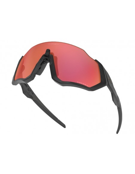 OAKLEY Sonnenbrille Flight Jacket / Matte Black / Prizm Trail Torch von Oakley