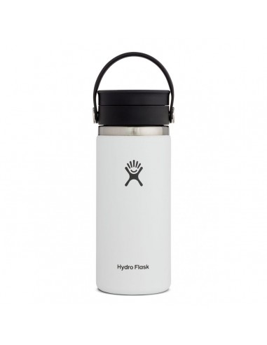 Hydro Flask - 16 oz (473 ml) Coffee mit Flex Sip™ Lid - White von Hydro Flask