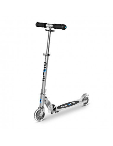 Micro Scooter Sprite Silber LED