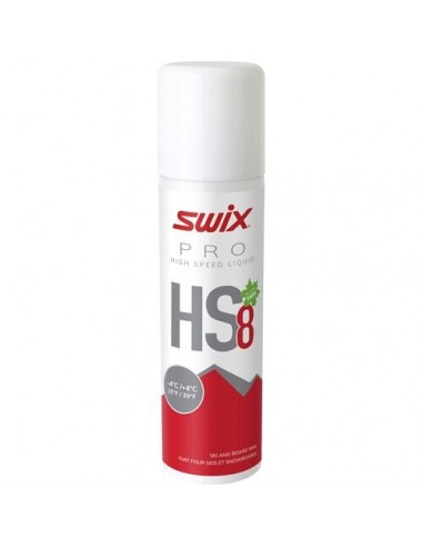 Swix Wachs - HS8 Liq. Rot, -4°C/+4°C,...