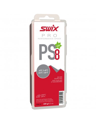 Swix PS8 Red, -4°C/+4°C, 180g