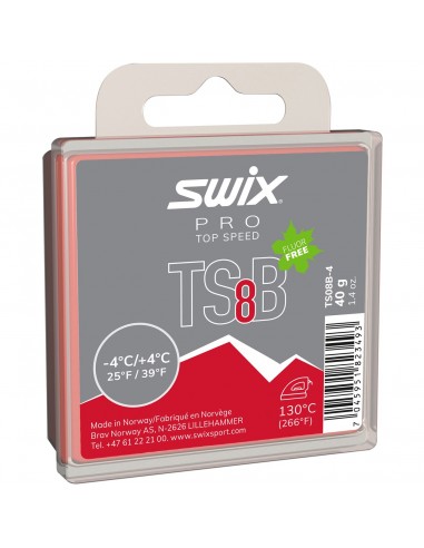 Swix TS8 Black, -4°C/+4°C, 40g